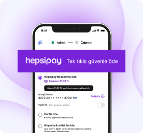 hepsipay ile alisveris