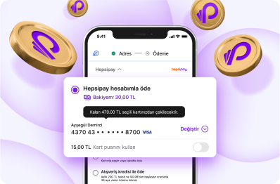 Hepsipay hesabınla ödeme